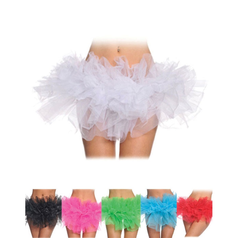 White Tulle Ballet Petticoat Tutu Skirt OS