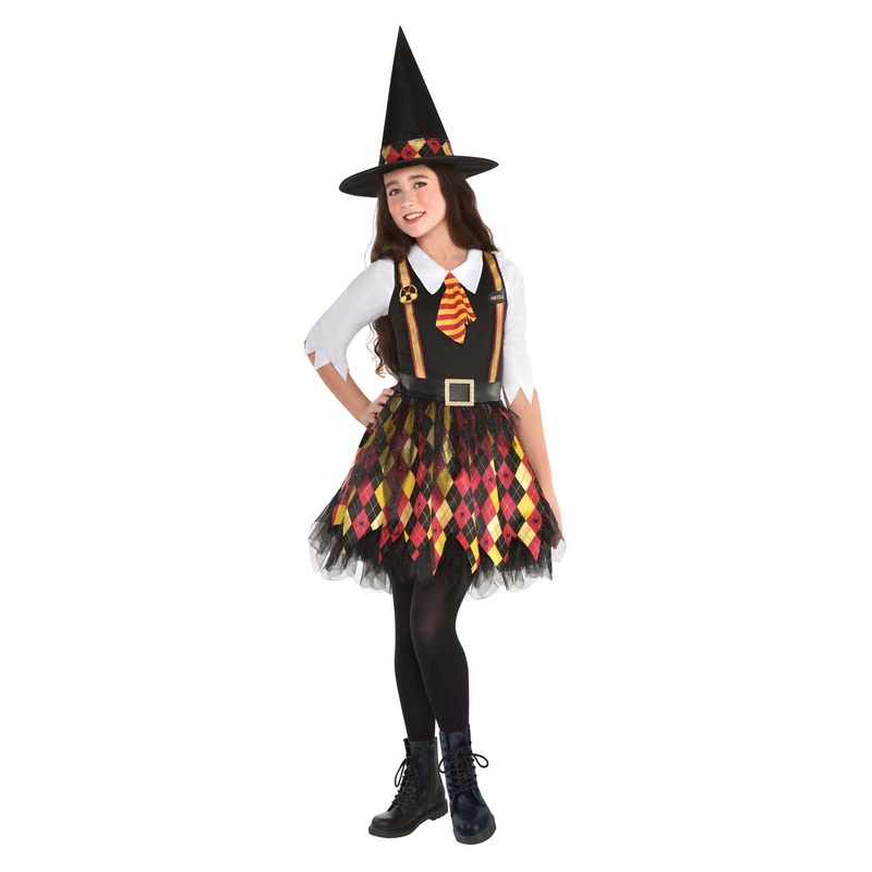 Witchy School Girl Child Costume Child Large