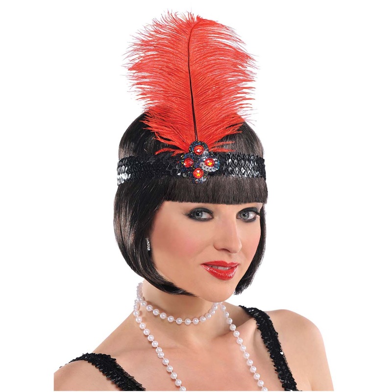 20S Gatsby Girl Adult Headpiece Adult One Size