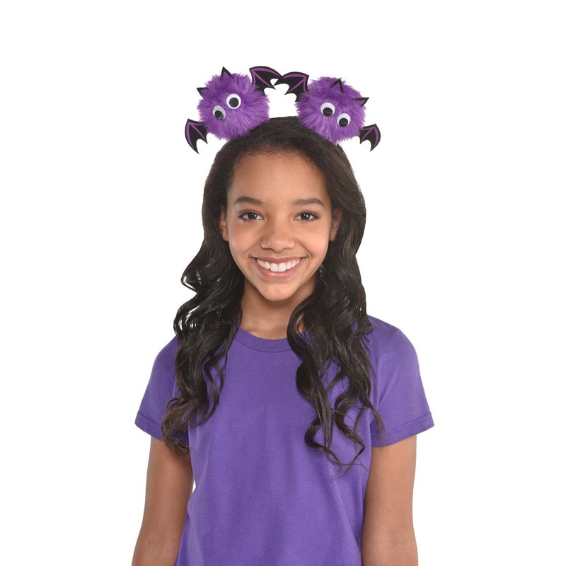 Bat Pom Pom Child Headband Child One Size
