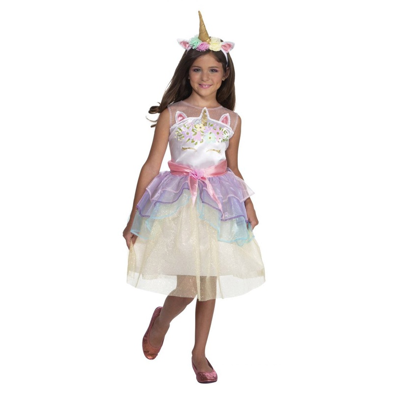 Dashing Unicorn Child Costume Dress Small 4-6