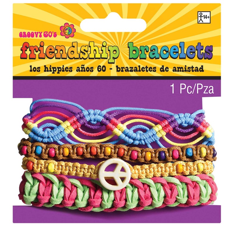 Festival Assorted Friendship Bracelets Adult One Size