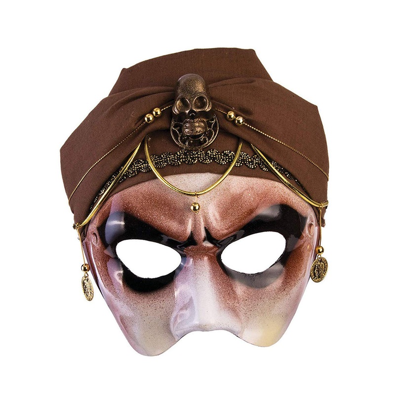 Fortune Teller Mens Headscarf Mask Adult One Size