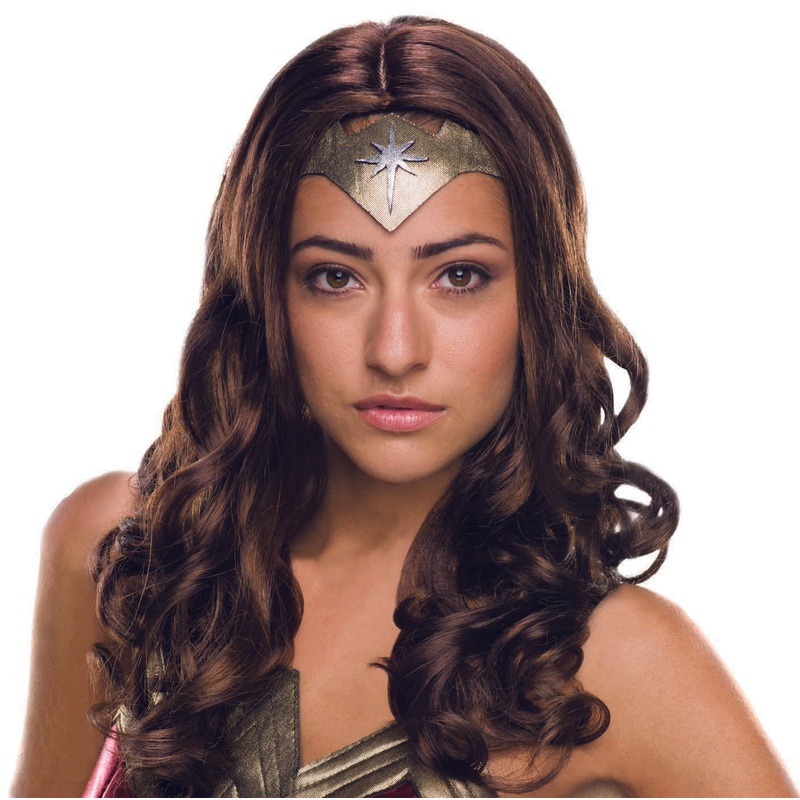 Justice League Wonder Woman Secret Wishes Adult Brown Wig Adult One Size