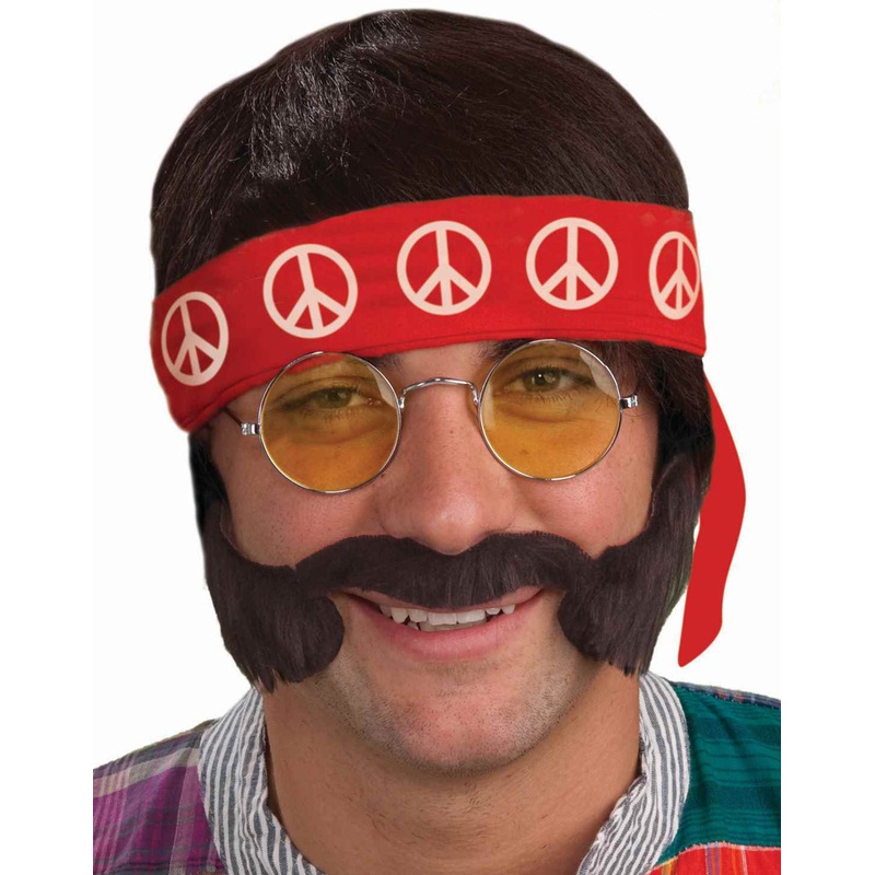 Male Hippie Kit Adult One Size