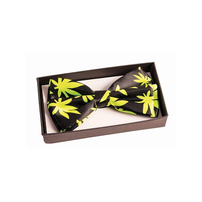 Marijuana Print Adult Bowtie Adult One Size