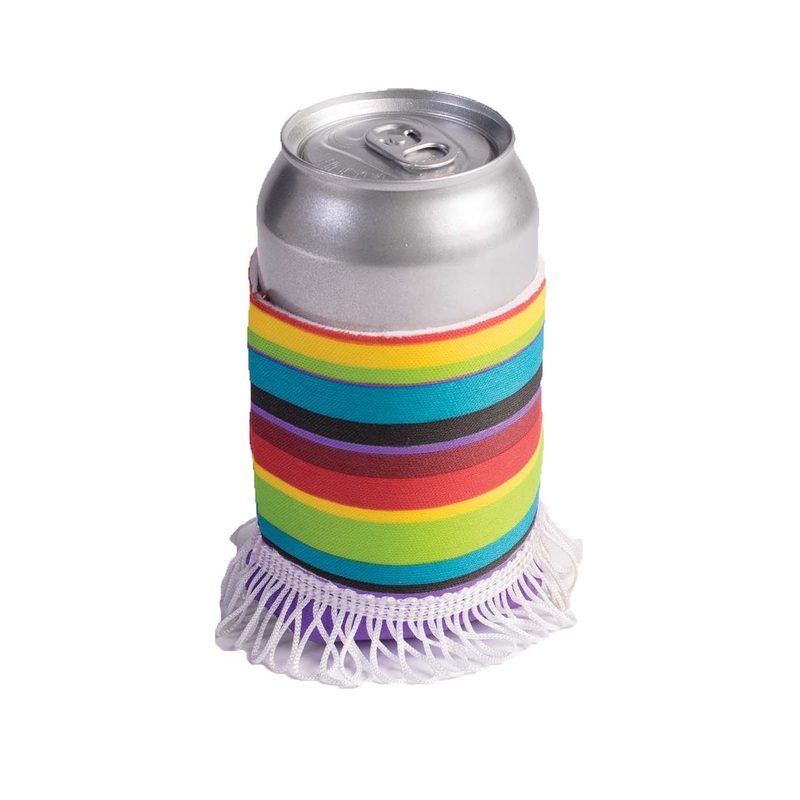 Mexican Serape Can Koozie One Size