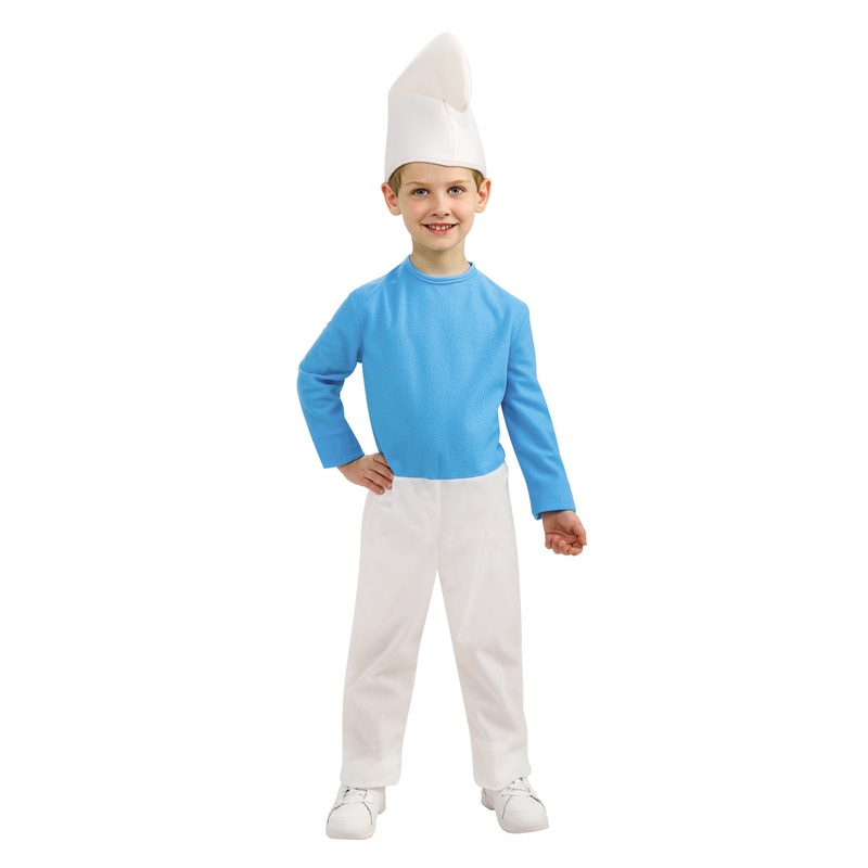 Smurfs The Lost Village Boys Smurf Costume L