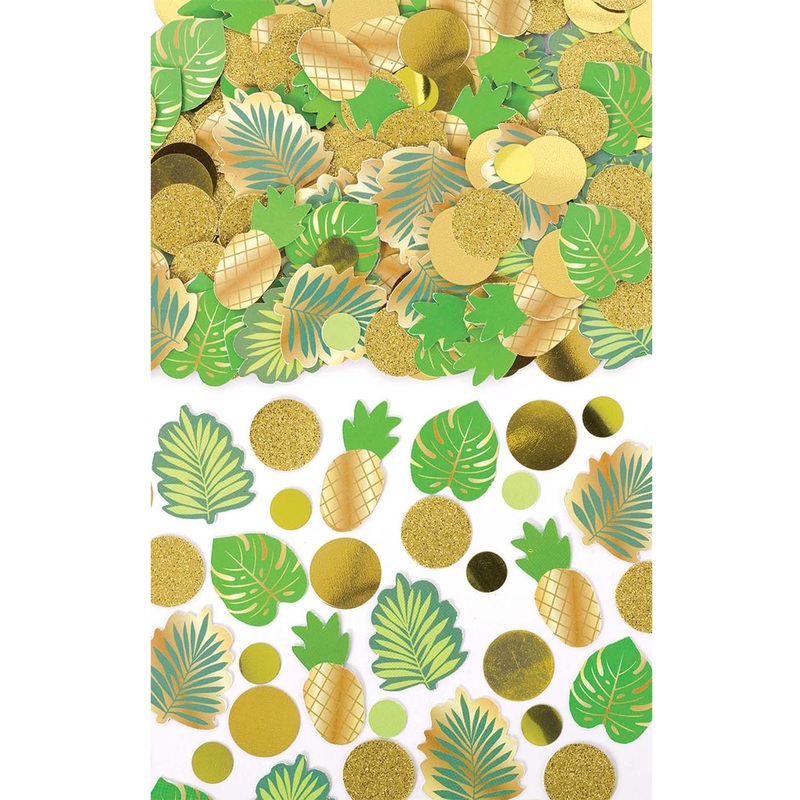 Tropical Luau Party Table Confetti 2.5 Ounces