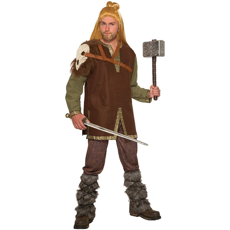 Viking Adult Skull Shoulder Guard Adult One Size