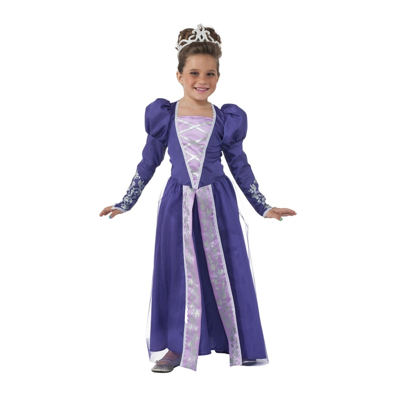Violet Renaissance Princess Girls Costume Large