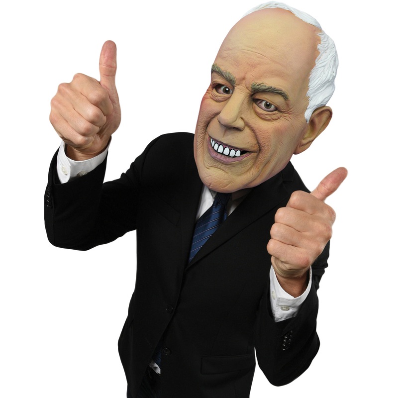 Bernie Sanders Adult Funny Politician Latex Mask Adult One Size