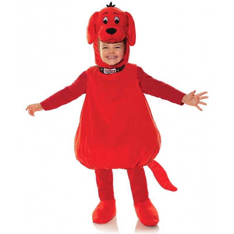 Clifford The Big Red Dog Deluxe Toddler Costume Toddler Large