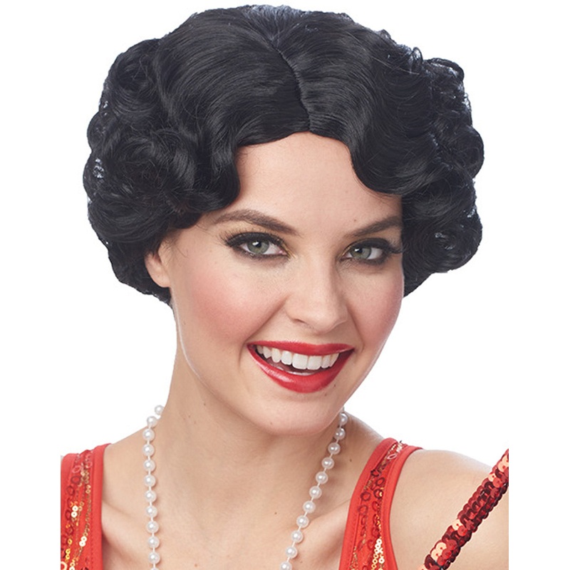 Daisy Roaring 20's Gatsby Womens Costume Wig Red