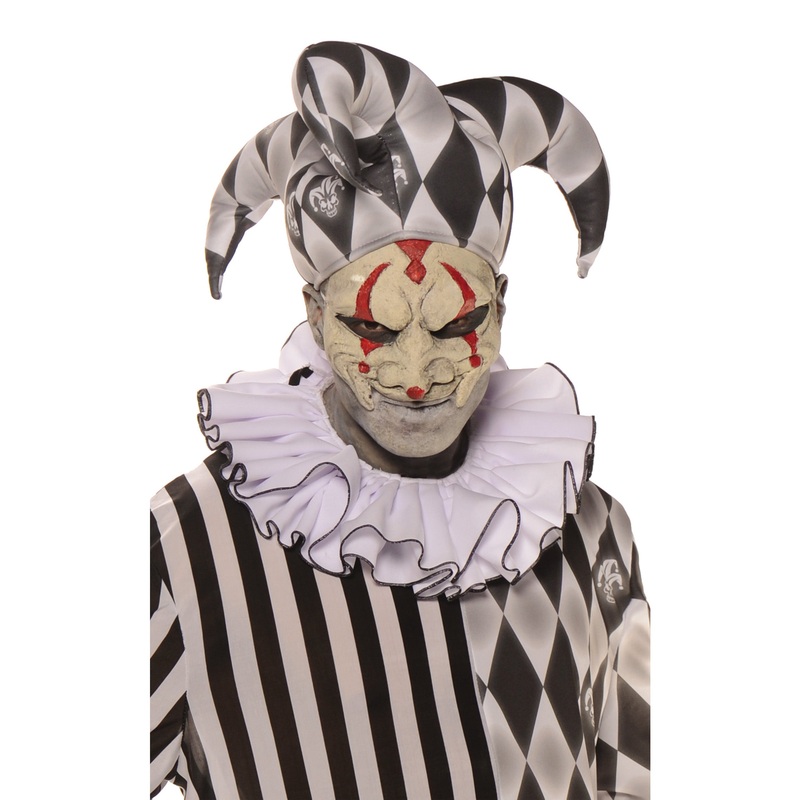 Evil Jester Mask One Size