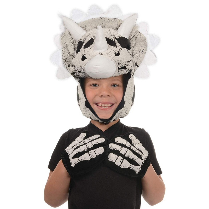 Triceratops Fossil Child Printed Animal Pack Accessory Set Child One Size