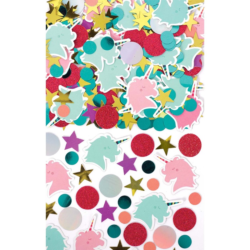 Unicorn Party Table Confetti 2.5 Ounces