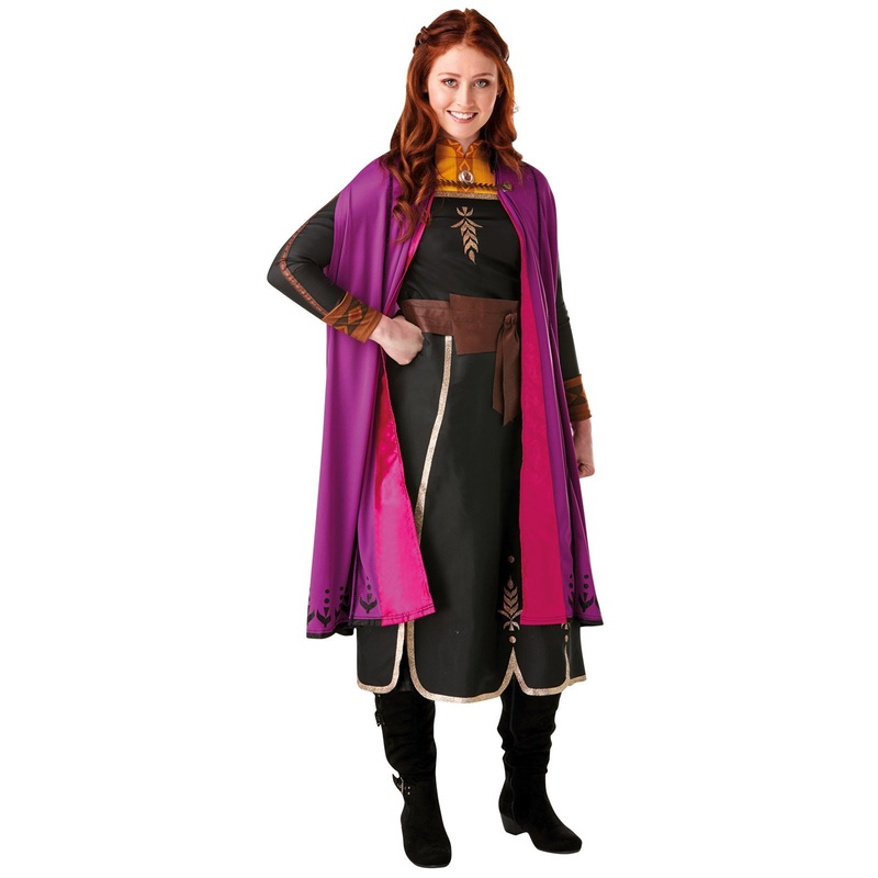 Anna Deluxe Costume for Adults - Disney Frozen 2 Small