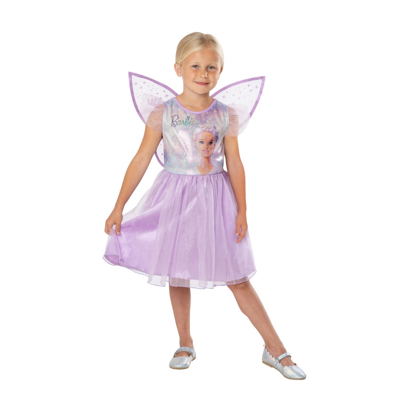 Barbie Fairy Costume for Kids - Mattel Barbie Small (3-5 Yrs)