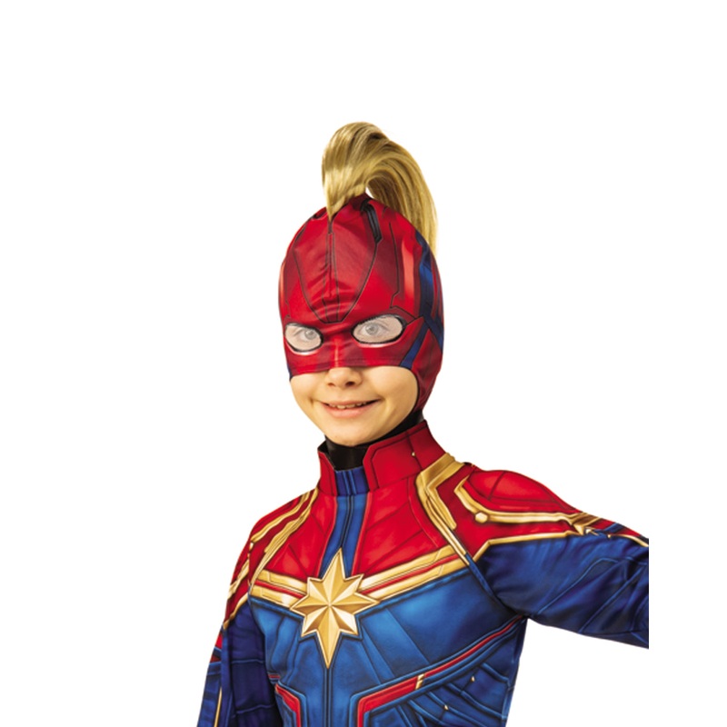 Captain Marvel Girls Child Headpiece Child One Size