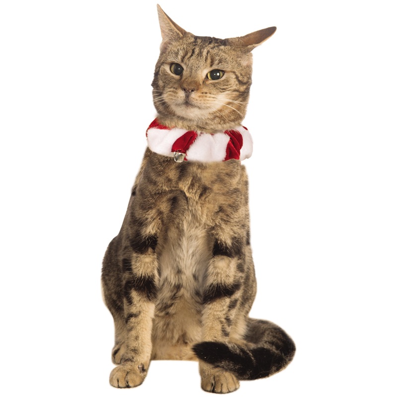 Christmas Scrunchie Pet Collar S-M