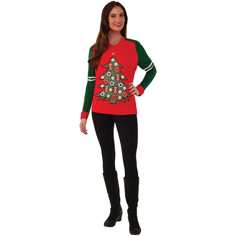 Everything Christmas Adult Ugly Cardigan Adult Medium