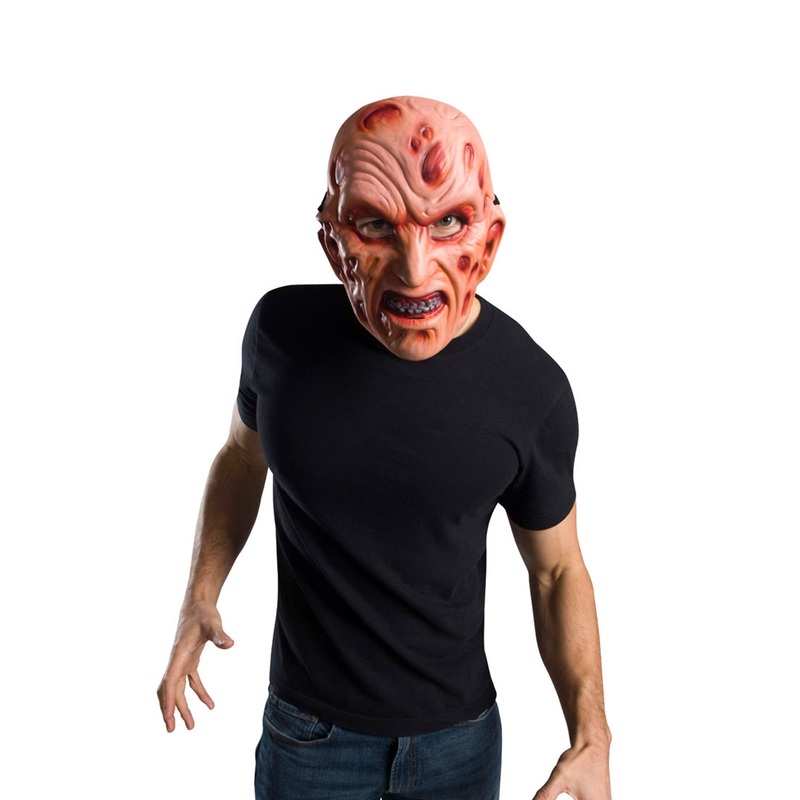 Freddy Krueger Vacuform Mask for Adults - Nightmare on Elm St