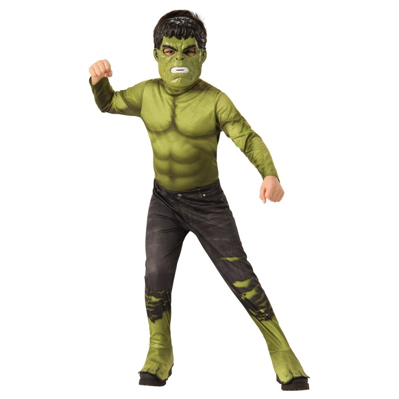 Hulk Costume for Kids - Marvel Avengers: Endgame Small (3-5 Yrs)