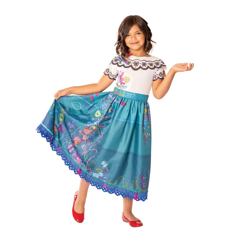 Mirabel Deluxe Costume for Kids - Disney Encanto Small (3-5 Yrs)