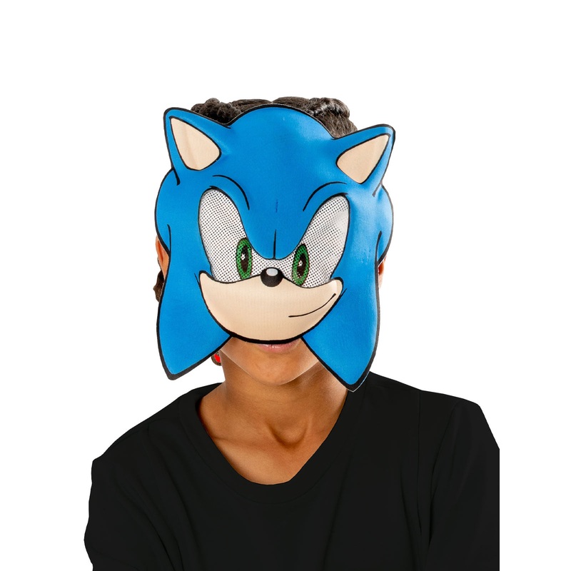 Sonic the Hedgehog Half Mask for Kids - Sonic the Hedgehog