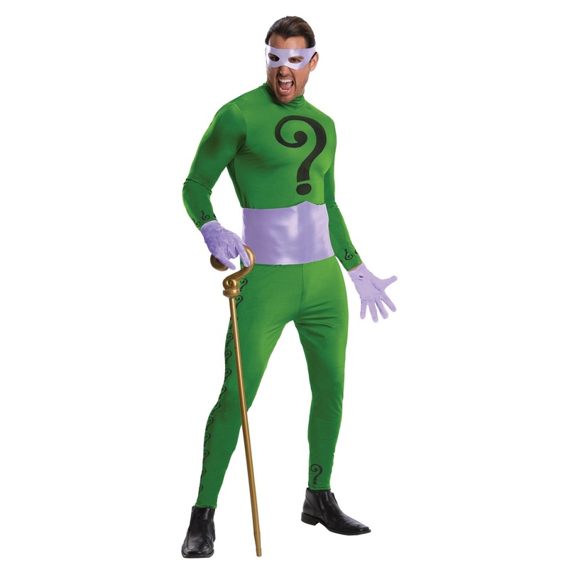 The Riddler 1966 Collector's Edition Costume for Adults - DC Comics Standard