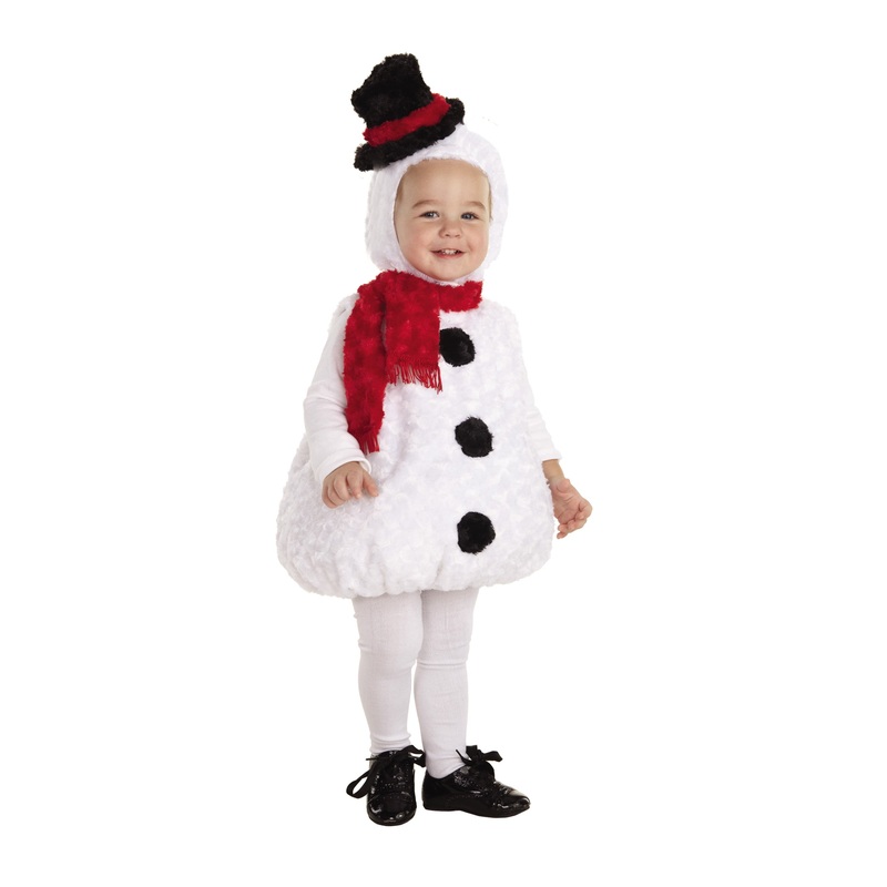 White Baby Snowman Costume XL (4-6)