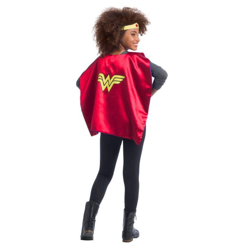 Wonder Woman Cape and Tiara Set for Kids - DC Comics