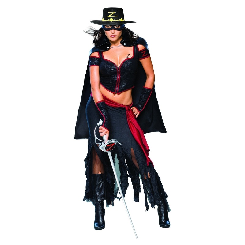 Zorro Sexy Costume for Adults - Zorro Extra Small