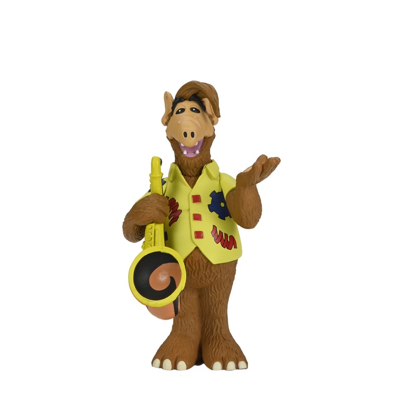 Alf with Saxophone Toony Classic - 6" Scale Action Figure - Alf - NECA Collectibles