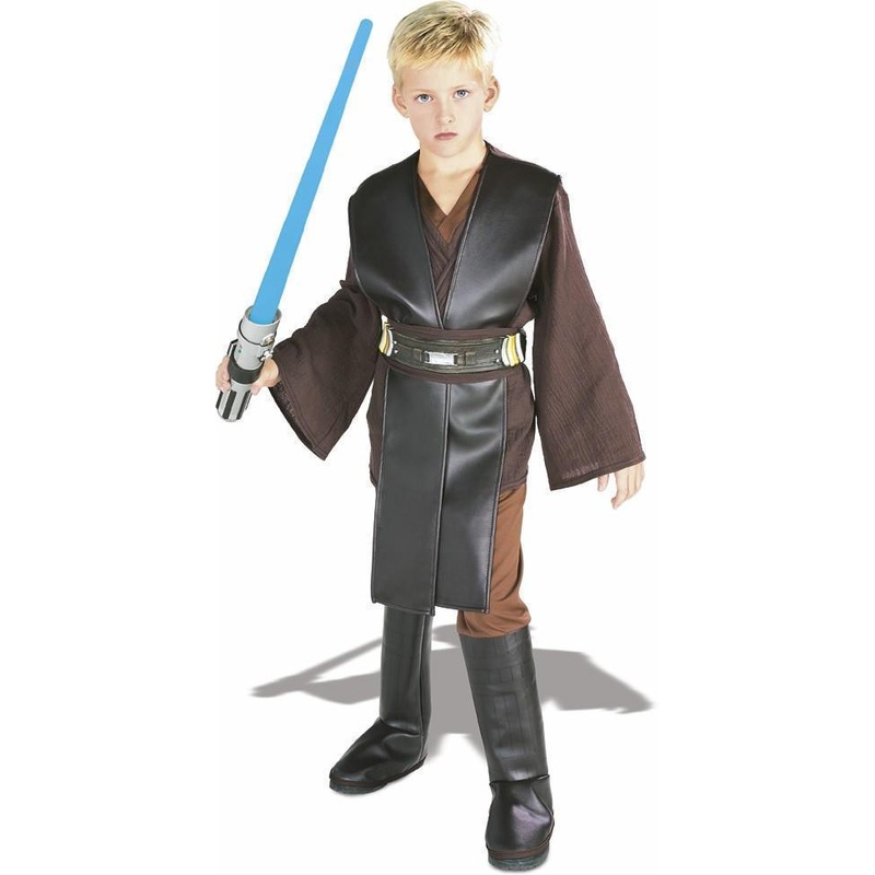 Anakin Skywalker Deluxe Costume for Kids - Star Wars Small (3-4 Yrs)
