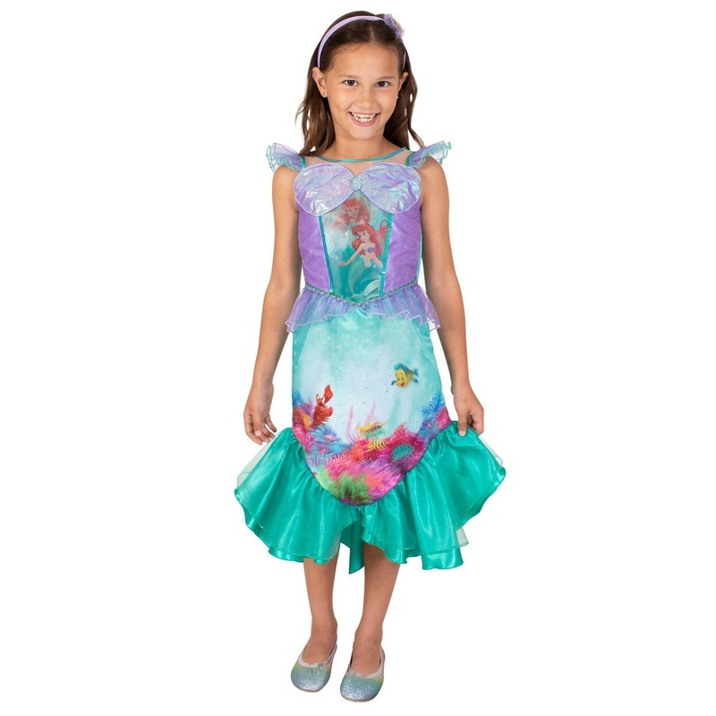 Ariel Premium Costume for Kids - Disney The Little Mermaid Small (3-5 Yrs)