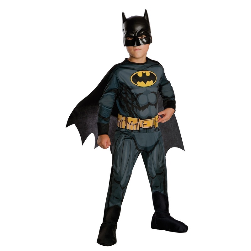 Batman Costume for Kids - DC Comics Small (3-5 Yrs)