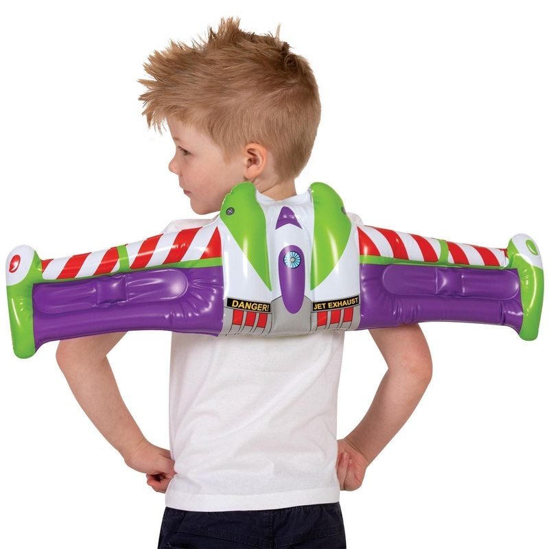 Buzz Lightyear Inflatable Wings for Kids - Disney Pixar Toy Story 4 One Size