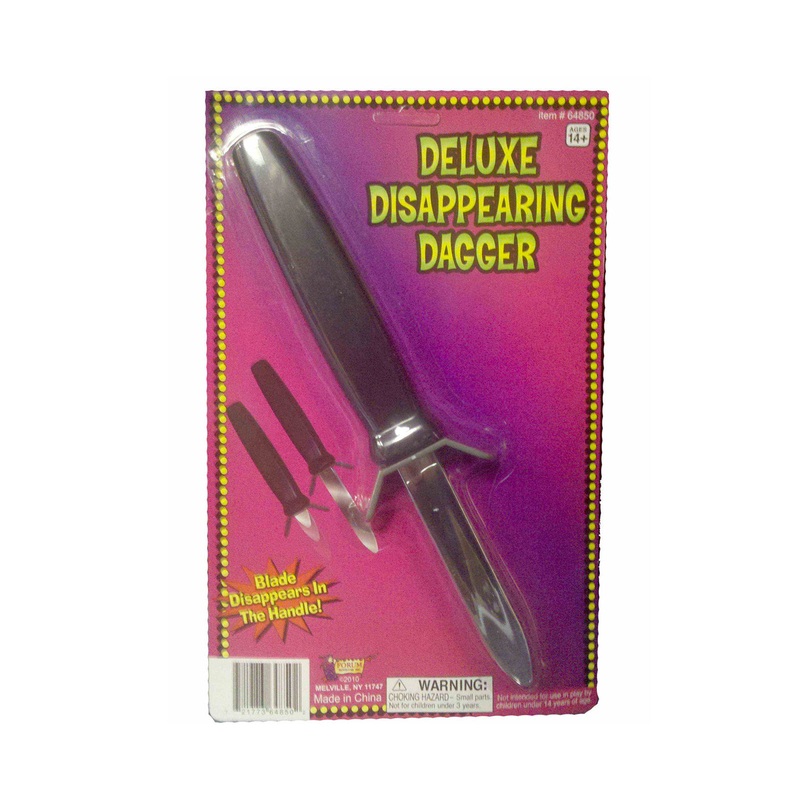 Deluxe Disappearing Dagger Prop