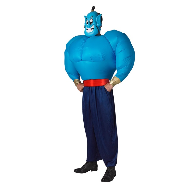 Genie Inflatable Costume for Adults - Disney Aladdin Standard