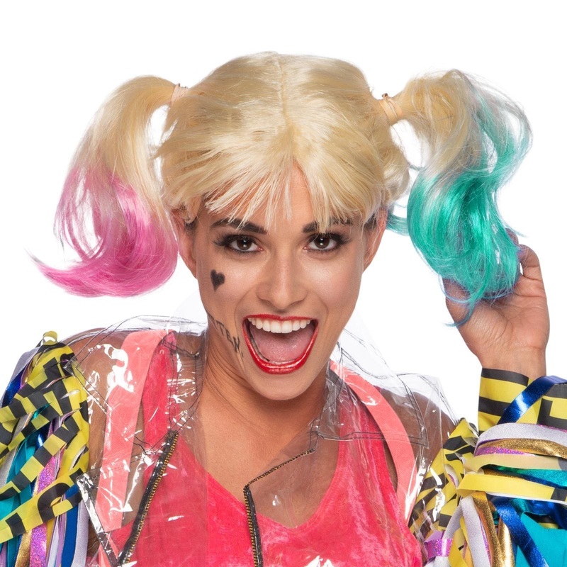 Harley Quinn Wig for Adults - Birds of Prey