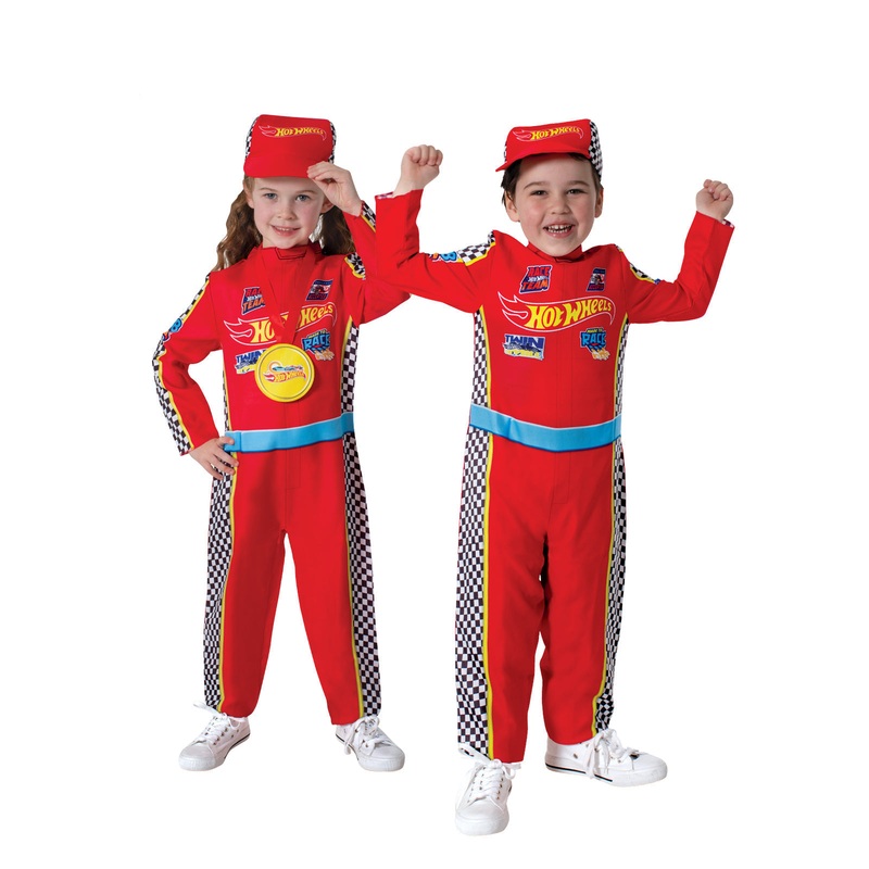 Hot Wheels Racing Suit Costume for Kids - Mattel Hot Wheels Toddler (18-36 Mths)