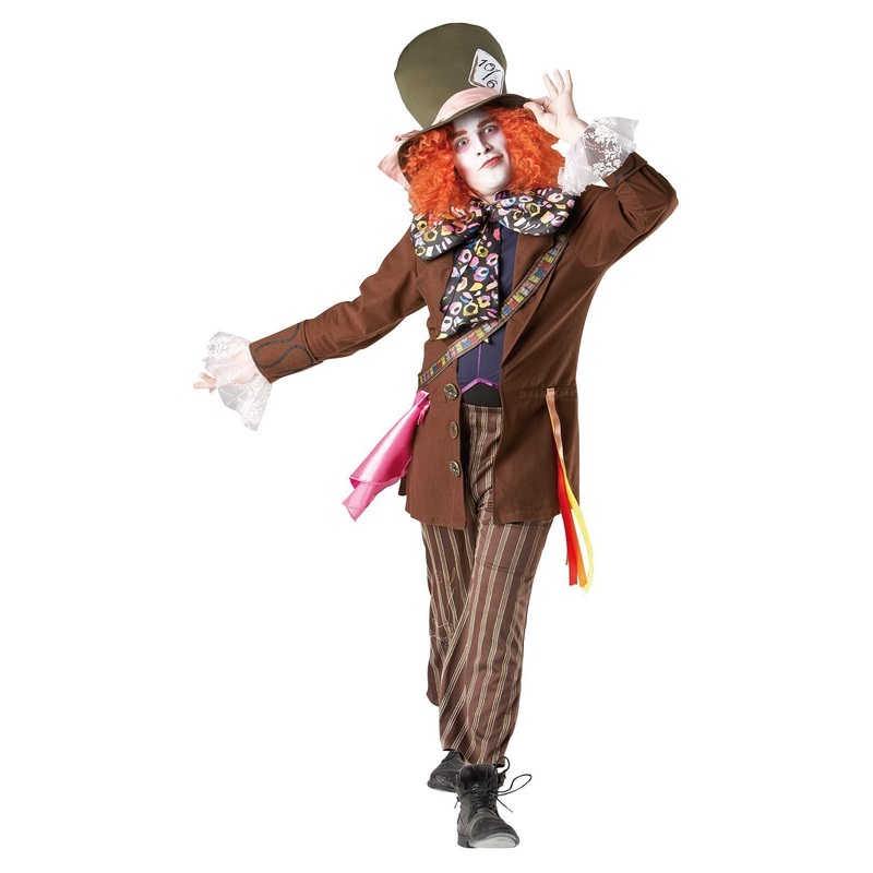 Mad Hatter Deluxe Costume for Adults - Disney Alice in Wonderland Standard