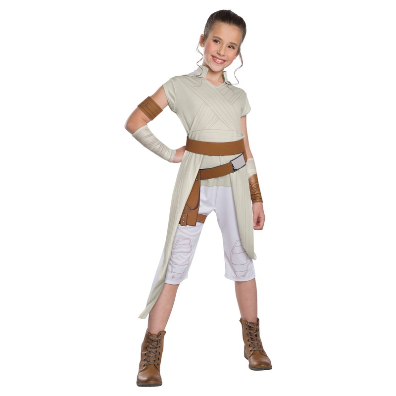 Rey Costume for Kids - Star Wars: Episode 9 Medium (6-8 Yrs)