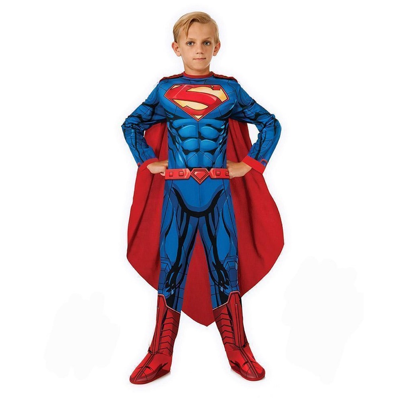 Superman Costume for Kids Small (3-5 Yrs)