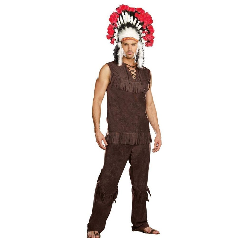 Chief Long Arrow Costume for Adults Extra Large
