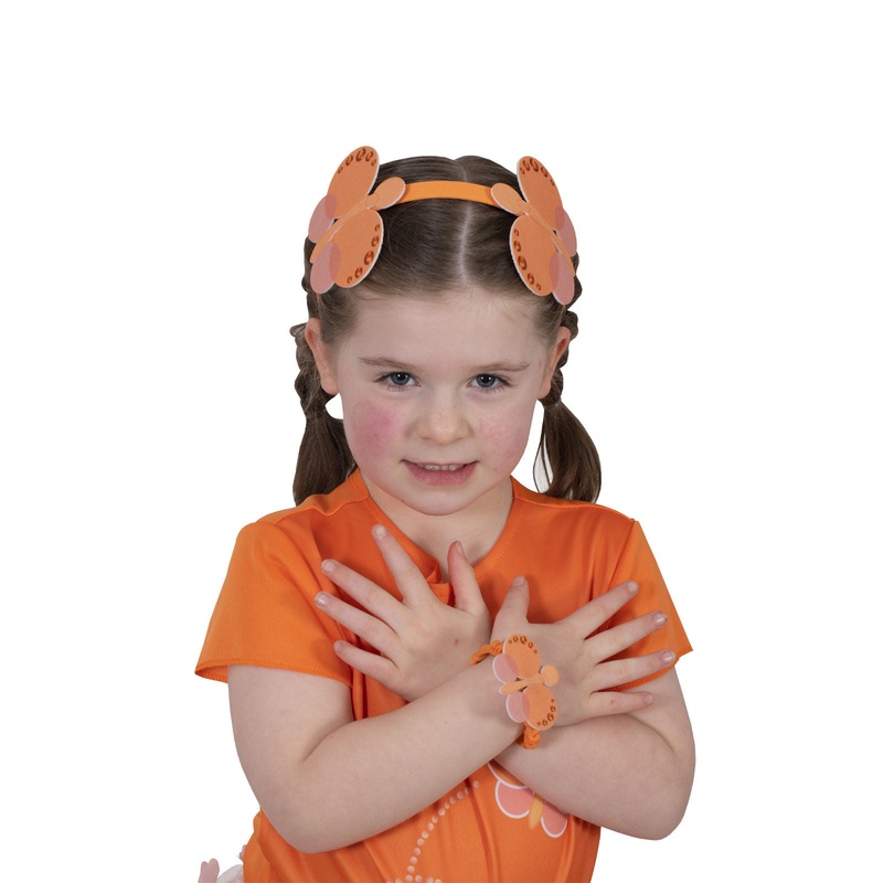 Emma Memma Butterfly Headband and Wristlet Set - Emma Memma