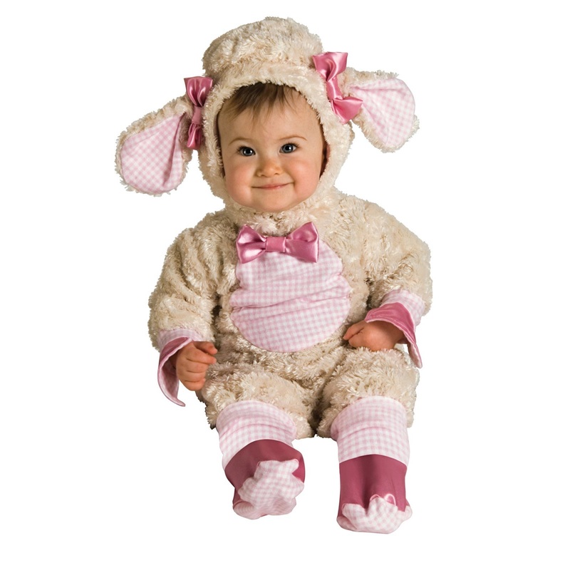 Lucky Lil Lamb Costume for Babies and Toddlers Newborn (0-6 Mths)