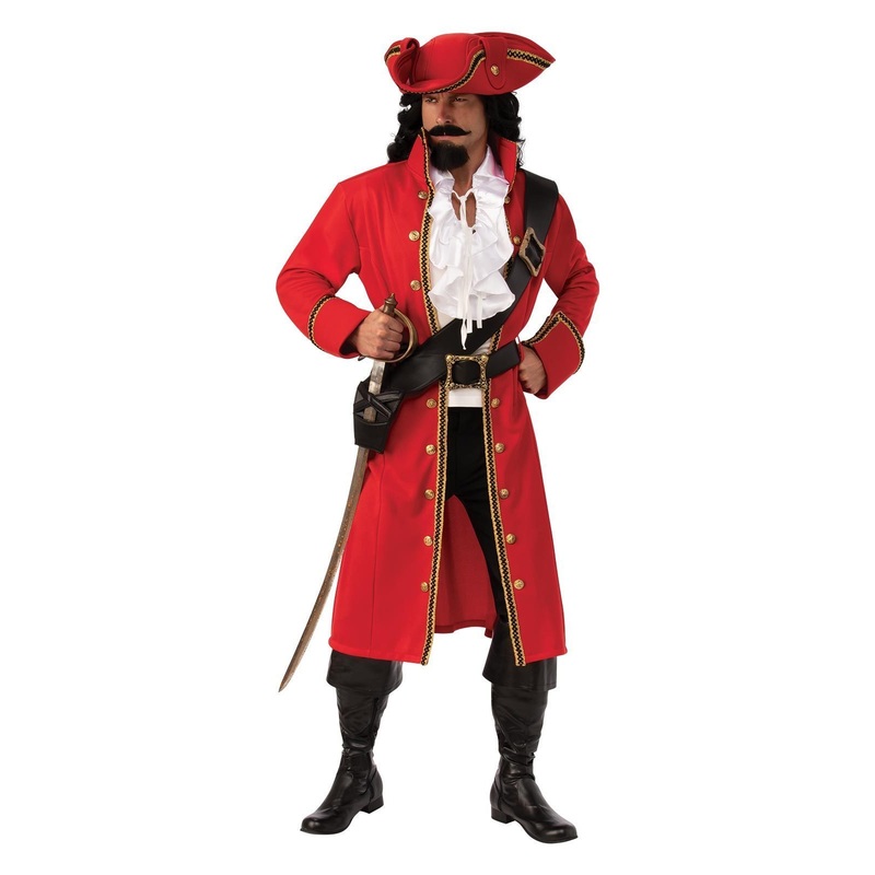 Pirate Captain Costume for Adults Standard